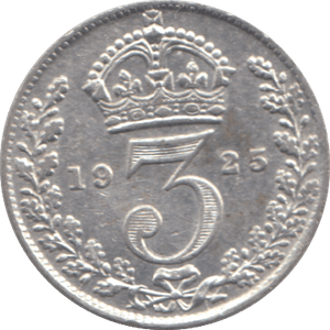 1925 THREEPENCE ( GVF ) - THREEPENCE - Cambridgeshire Coins