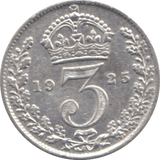 1925 THREEPENCE ( GVF ) - THREEPENCE - Cambridgeshire Coins