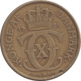 1926 DANISH 2 KRONER - Silver Proof - Cambridgeshire Coins