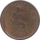 1926 FARTHING ( AUNC ) - Farthing - Cambridgeshire Coins