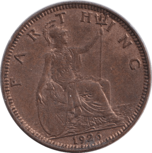 1926 FARTHING ( EF ) - FARTHING - Cambridgeshire Coins