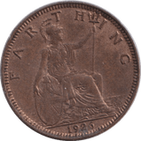1926 FARTHING ( EF ) - FARTHING - Cambridgeshire Coins
