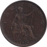 1926 FARTHING ( EF ) - FARTHING - Cambridgeshire Coins