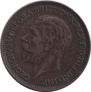 1926 FARTHING ( EF ) - FARTHING - Cambridgeshire Coins