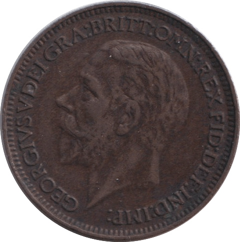 1926 FARTHING ( EF ) - FARTHING - Cambridgeshire Coins