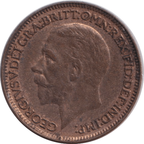 1926 FARTHING ( EF ) - FARTHING - Cambridgeshire Coins