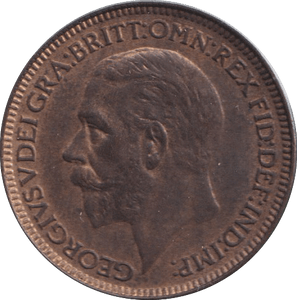 1926 FARTHING ( EF ) - FARTHING - Cambridgeshire Coins