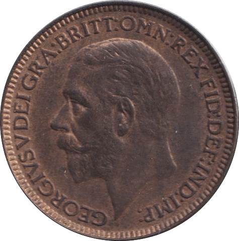 1926 FARTHING ( EF ) - FARTHING - Cambridgeshire Coins