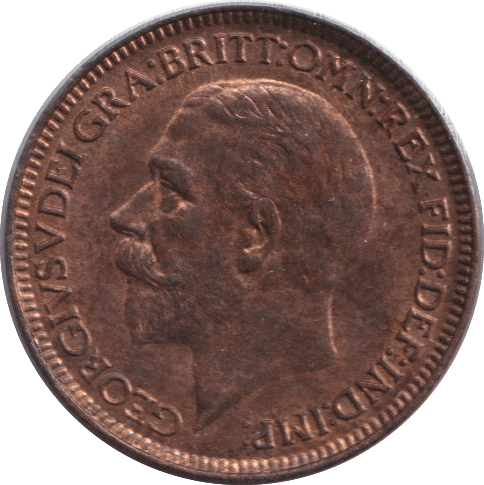 1926 FARTHING ( GVF ) - FARTHING - Cambridgeshire Coins