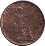 1926 FARTHING ( GVF ) - FARTHING - Cambridgeshire Coins