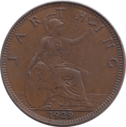 1926 FARTHING ( GVF ) - Farthing - Cambridgeshire Coins