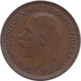 1926 FARTHING ( GVF ) - Farthing - Cambridgeshire Coins
