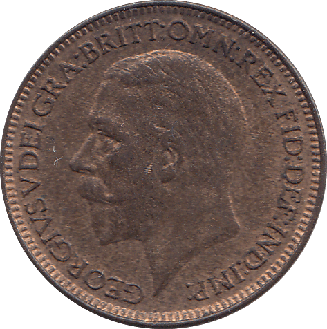 1926 FARTHING ( UNC ) - FARTHING - Cambridgeshire Coins