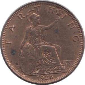 1926 FARTHING ( UNC ) - Farthing - Cambridgeshire Coins