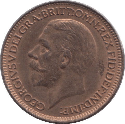 1926 FARTHING ( UNC ) - Farthing - Cambridgeshire Coins
