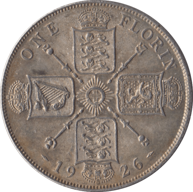 1926 FLORIN ( AUNC ) - FLORIN - Cambridgeshire Coins