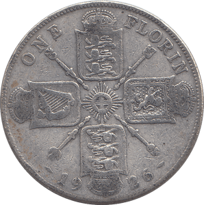 1926 FLORIN ( FINE ) - FLORIN - Cambridgeshire Coins