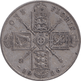 1926 FLORIN ( FINE ) - FLORIN - Cambridgeshire Coins