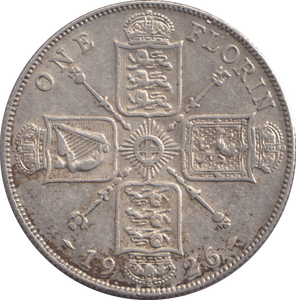 1926 FLORIN ( GVF ) - FLORIN - Cambridgeshire Coins