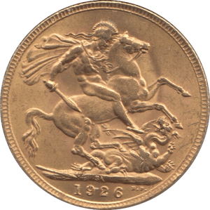 1926 GOLD SOVEREIGN ( AUNC ) SOUTH AFRICA MINT - Sovereign - Cambridgeshire Coins