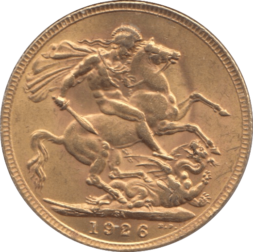 1926 GOLD SOVEREIGN ( AUNC ) SOUTH AFRICA MINT - Sovereign - Cambridgeshire Coins