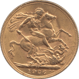1926 GOLD SOVEREIGN ( AUNC ) SOUTH AFRICA MINT - Sovereign - Cambridgeshire Coins