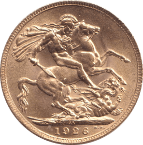 1926 GOLD SOVEREIGN ( UNC ) - SOVEREIGN - Cambridgeshire Coins