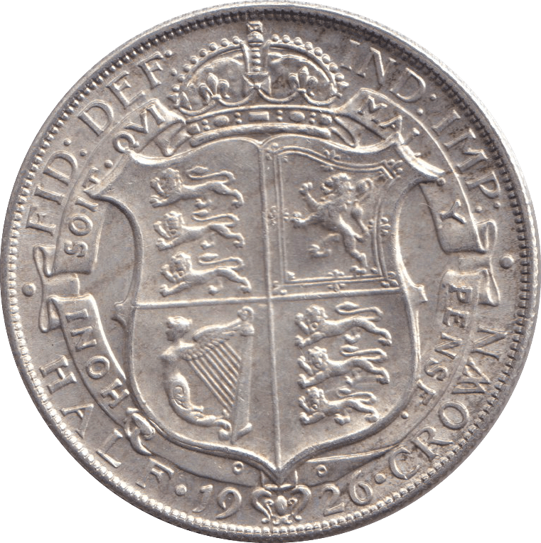 1926 HALFCROWN ( AUNC ) - HALFCROWN - Cambridgeshire Coins