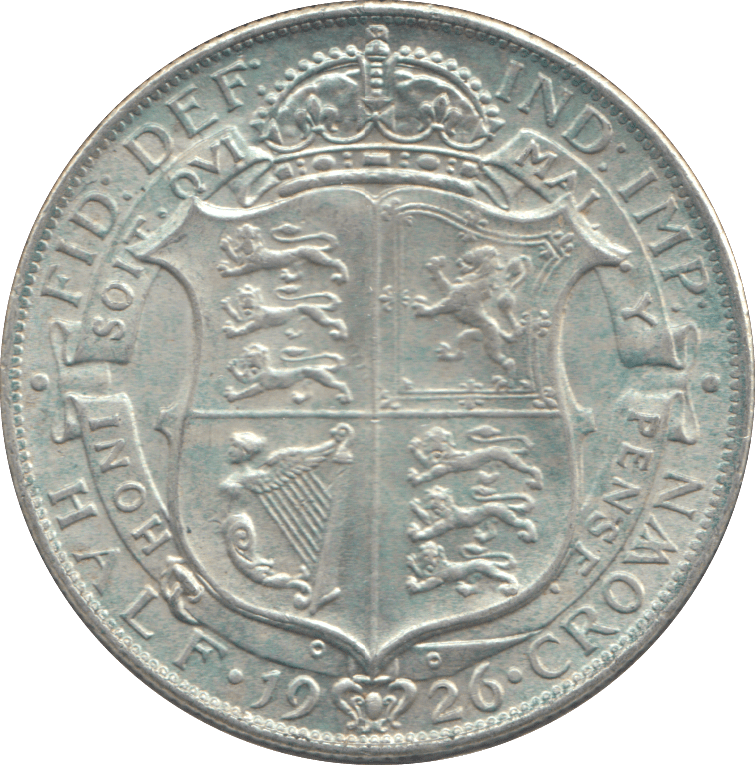 1926 HALFCROWN ( EF ) - HALFCROWN - Cambridgeshire Coins