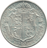 1926 HALFCROWN ( EF ) - HALFCROWN - Cambridgeshire Coins