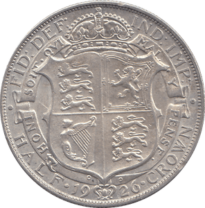 1926 HALFCROWN ( EF ) - HALFCROWN - Cambridgeshire Coins