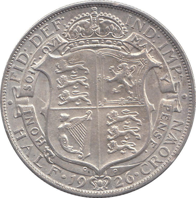 1926 HALFCROWN ( EF ) - HALFCROWN - Cambridgeshire Coins