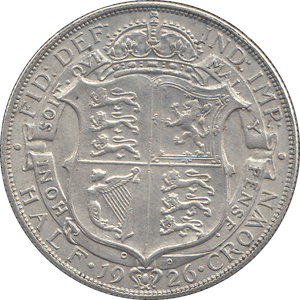 1926 HALFCROWN ( EF ) - HALFCROWN - Cambridgeshire Coins