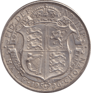 1926 HALFCROWN ( FINE ) - HALFCROWN - Cambridgeshire Coins