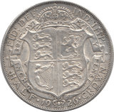 1926 HALFCROWN ( GVF ) - Halfcrown - Cambridgeshire Coins
