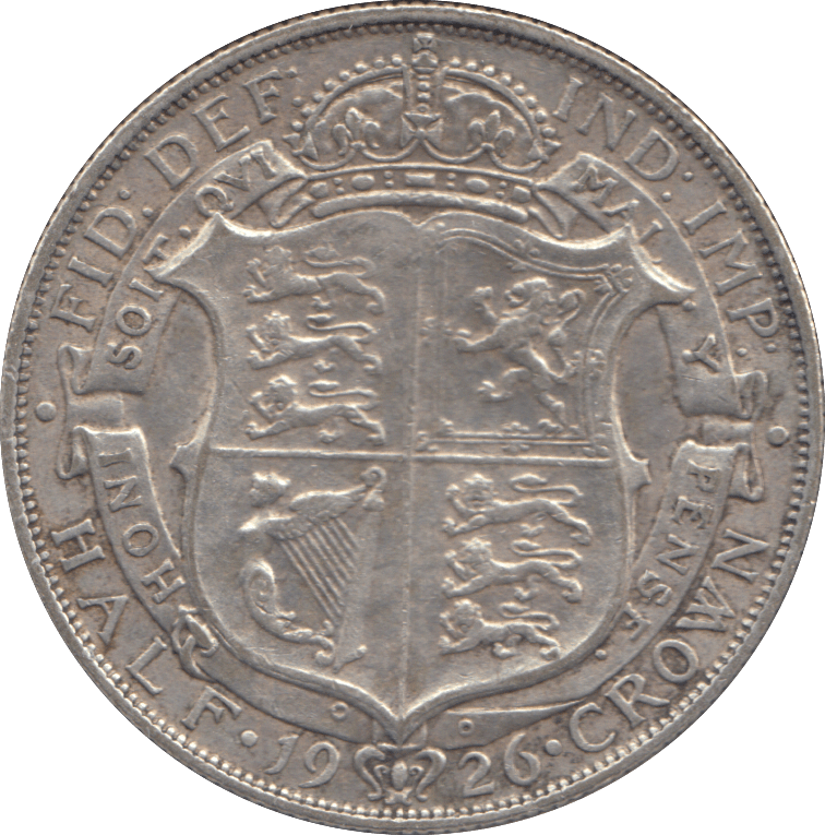 1926 HALFCROWN ( GVF ) - HALFCROWN - Cambridgeshire Coins