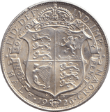 1926 HALFCROWN ( UNC ) - HALFCROWN - Cambridgeshire Coins