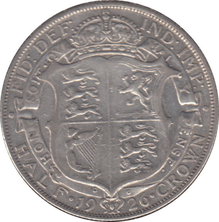 1926 HALFCROWN ( VF ) - HALFCROWN - Cambridgeshire Coins