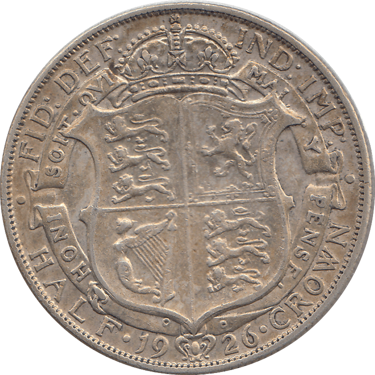 1926 HALFCROWN ( VF ) - HALFCROWN - Cambridgeshire Coins