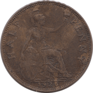 1926 HALFPENNY ( EF ) - Halfpenny - Cambridgeshire Coins
