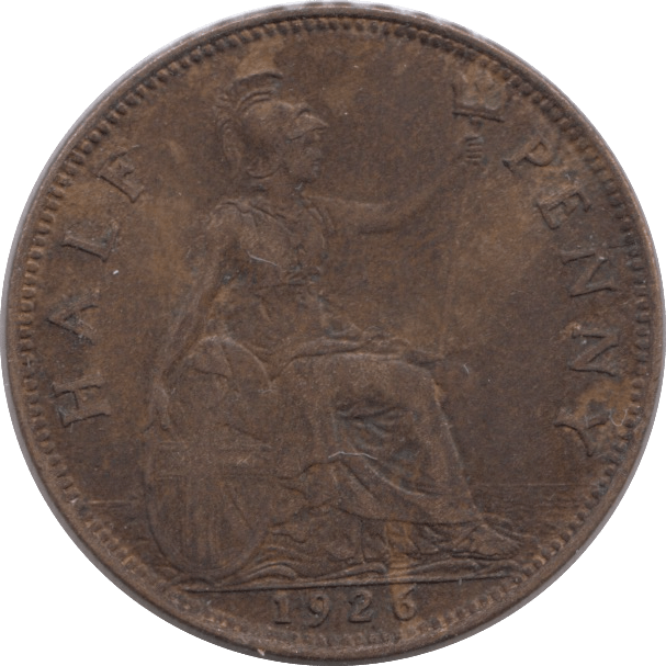 1926 HALFPENNY ( EF ) - Halfpenny - Cambridgeshire Coins