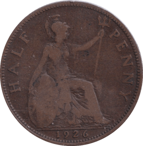 1926 HALFPENNY ( NF ) - HALFPENNY - Cambridgeshire Coins