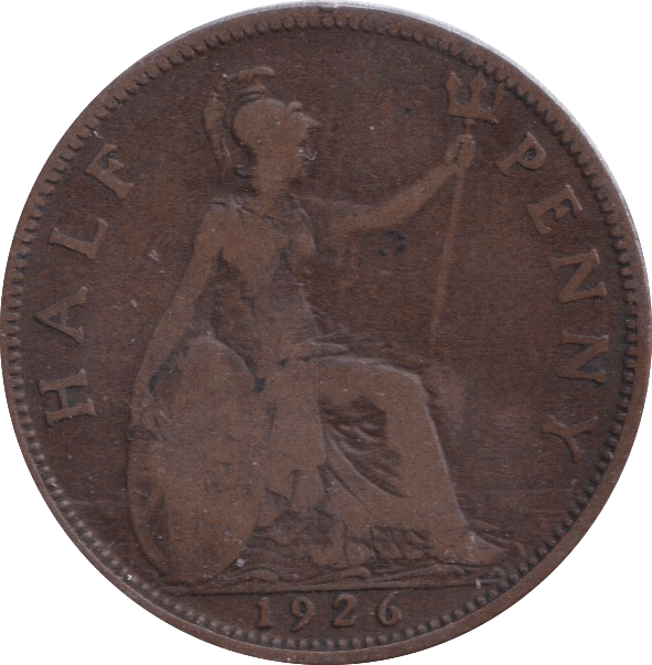 1926 HALFPENNY ( NF ) - HALFPENNY - Cambridgeshire Coins