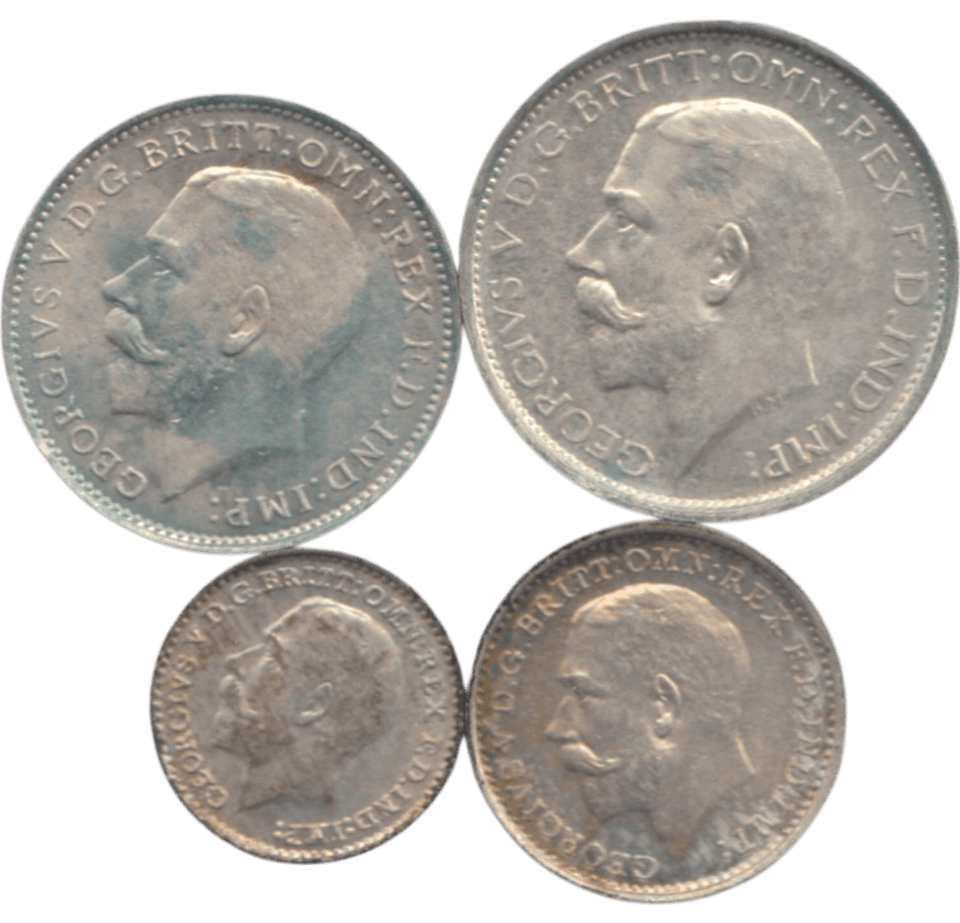 1926 MAUNDY SET ( UNC ) - Maundy Set - Cambridgeshire Coins