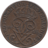1926 ONE ORE SWEDEN - WORLD COINS - Cambridgeshire Coins