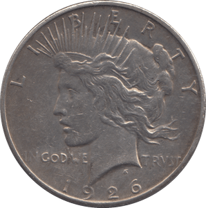 1926 PEACE DOLLAR DENVER MINT USA - SILVER WORLD COINS - Cambridgeshire Coins