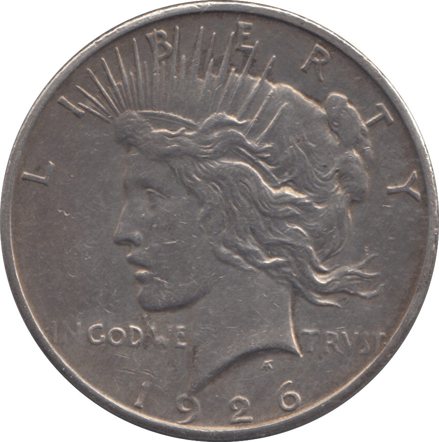 1926 PEACE DOLLAR DENVER MINT USA - SILVER WORLD COINS - Cambridgeshire Coins