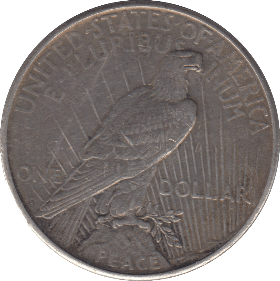 1926 PEACE DOLLAR DENVER MINT USA - SILVER WORLD COINS - Cambridgeshire Coins