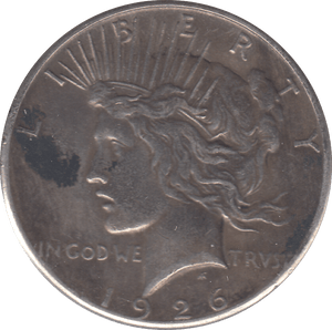1926 PEACE DOLLAR - WORLD COINS - Cambridgeshire Coins