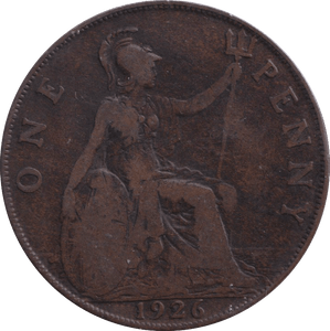 1926 PENNY ( NF ) - PENNY - Cambridgeshire Coins